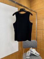 Prada Enamel Triangle Logo Sleeveless Tank Top 1 - 图片 2
