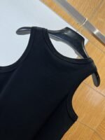 Prada Enamel Triangle Logo Sleeveless Tank Top 1 - 图片 6