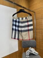 Prada Checkered Drawstring Casual Shorts - 图片 2