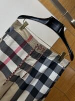 Prada Checkered Drawstring Casual Shorts - 图片 3