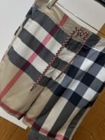 Prada Checkered Drawstring Casual Shorts - 图片 4