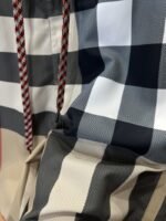 Prada Checkered Drawstring Casual Shorts - 图片 5