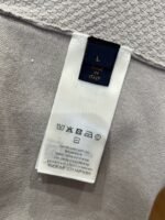 LV Embroidered Mesh Striped V-Neck Cardigan - 图片 9