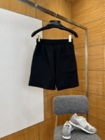 LV Logo-Embossed Drawstring Casual Shorts 2 - 图片 2