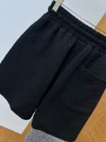 LV Logo-Embossed Drawstring Casual Shorts 2 - 图片 7