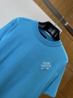 LV Pin Embroidered Knit Short-Sleeve T-Shirt 1 - 图片 3