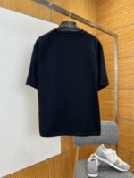 LV Pin Embroidered Knit Short-Sleeve T-Shirt 5 - 图片 2