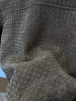 Bottega Veneta Classic Woven Stand-Up Collar Leather Jacket 2 - 图片 8