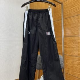 Balenciaga Nba Collaboration Embroidered Color-Blocked Athletic Pants