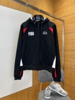 Balenciaga X Nba Color-Blocked Hooded Zip-Up Sweatshirt 2