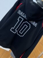 Balenciaga X Nba Color-Blocked Hooded Zip-Up Sweatshirt 2 - 图片 7
