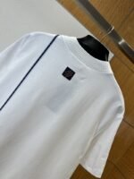 LV Crown Embroidered Twill Crew-Neck Short-Sleeve T-Shirt - 图片 6