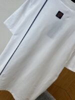 LV Crown Embroidered Twill Crew-Neck Short-Sleeve T-Shirt - 图片 7