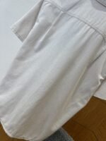 Prada Metal Micro-Logo Pocket Short-Sleeve lapel Shirt - 图片 7