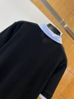 Miu Miu Color-Blocked Short-Sleeve Polo Shirt With Lapel - 图片 6