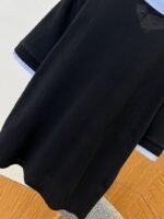Miu Miu Color-Blocked Short-Sleeve Polo Shirt With Lapel - 图片 7