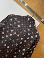 LV Monogram Print Silk Short-Sleeve Shirt 2 - 图片 6