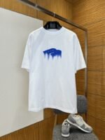 Balenciaga Resin-Embellished Embroidered Short-Sleeve T-Shirt
