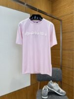 LV Gradient Patch Embroidered Short-Sleeve T-Shirt 3