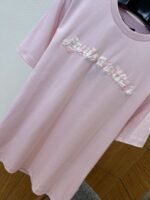 LV Gradient Patch Embroidered Short-Sleeve T-Shirt 3 - 图片 4