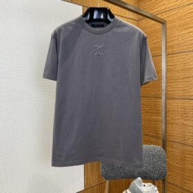 LV Embossed Logo Short-Sleeve T-Shirt 3