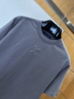LV Embossed Logo Short-Sleeve T-Shirt 3 - 图片 3