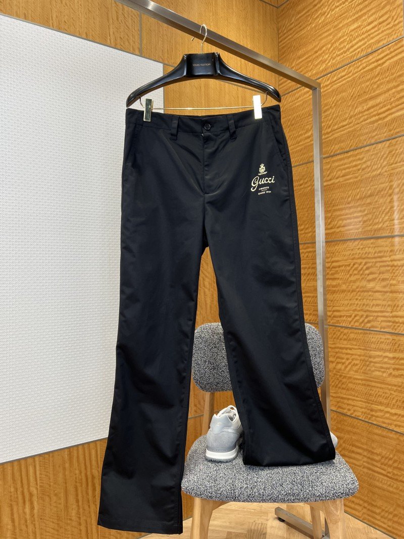 wsxc1775776124921_0.jpg Gucci Printed Logo Pants - 图片 1