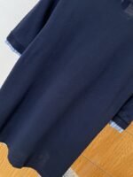 Miu Miu Logo Embroidered Checkered Patchwork Short-Sleeve Polo Shirt - 图片 7