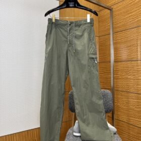 LV Functional-Style Multi-Pocket Drawstring Long pants