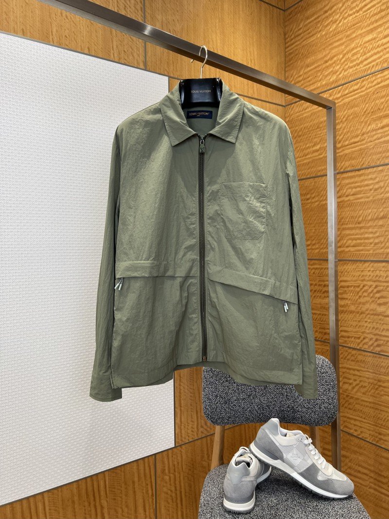wsxc1775776851105_0.jpg LV Embroidered Lapel Zipper Jacket - 图片 1