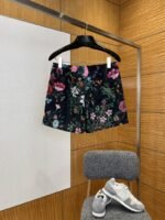 Gucci Floral and Insect Print Drawstring Shorts - 图片 2