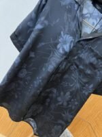 Gucci Floral Print lapel Short-Sleeve Collared Shirt - 图片 4