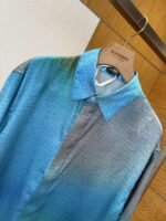 Fendi Gradient Subtle Pattern Jacquard Short-Sleeve Shirt - 图片 3