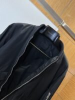 Prada Solid-Color Drop-Shoulder Long-Sleeve Zipper Jacket - 图片 5