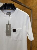 Dior Leather-Label Pocket Crew-Neck Short-Sleeve T-Shirt 2 - 图片 4