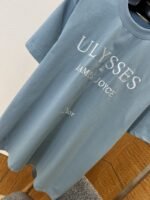 Dior Letter Embroidered Crew-Neck Short-Sleeve T-Shirt - 图片 4