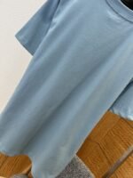 Dior Letter Embroidered Crew-Neck Short-Sleeve T-Shirt - 图片 7